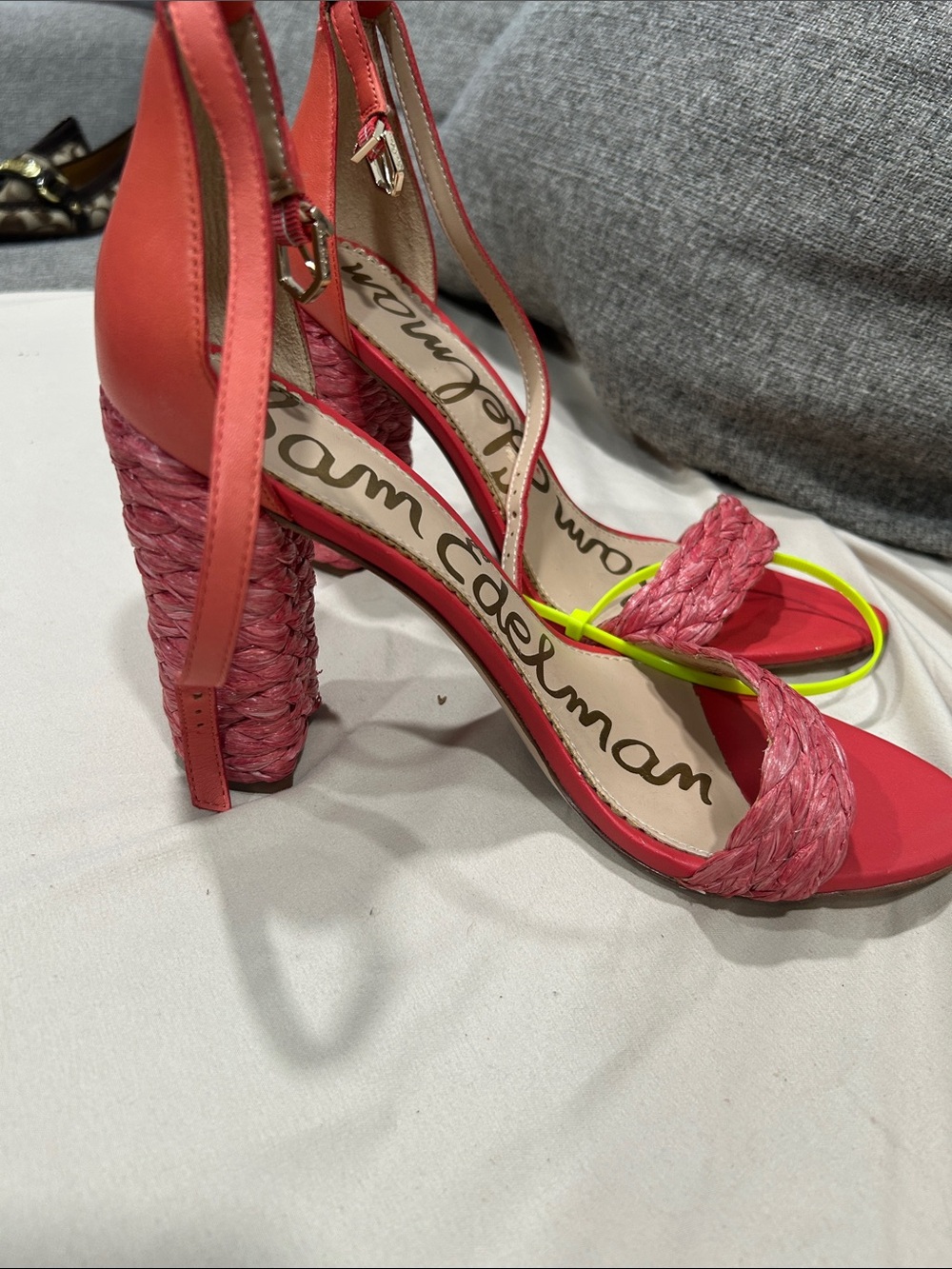 Sam Edelman Coral Braided Strap Stiletto Sandals